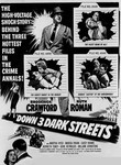 Down Three Dark Streets Poster