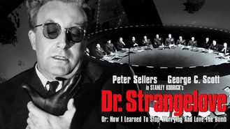 Netflix box art for Dr. Strangelove