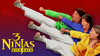 Netflix box art for 3 Ninjas: Kick Back