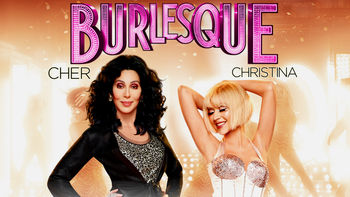 Netflix box art for Burlesque