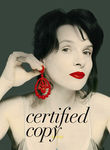 Certified Copy Poster