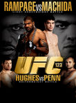 UFC 123: Rampage vs. Machida Poster