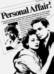 Personal Affair Poster